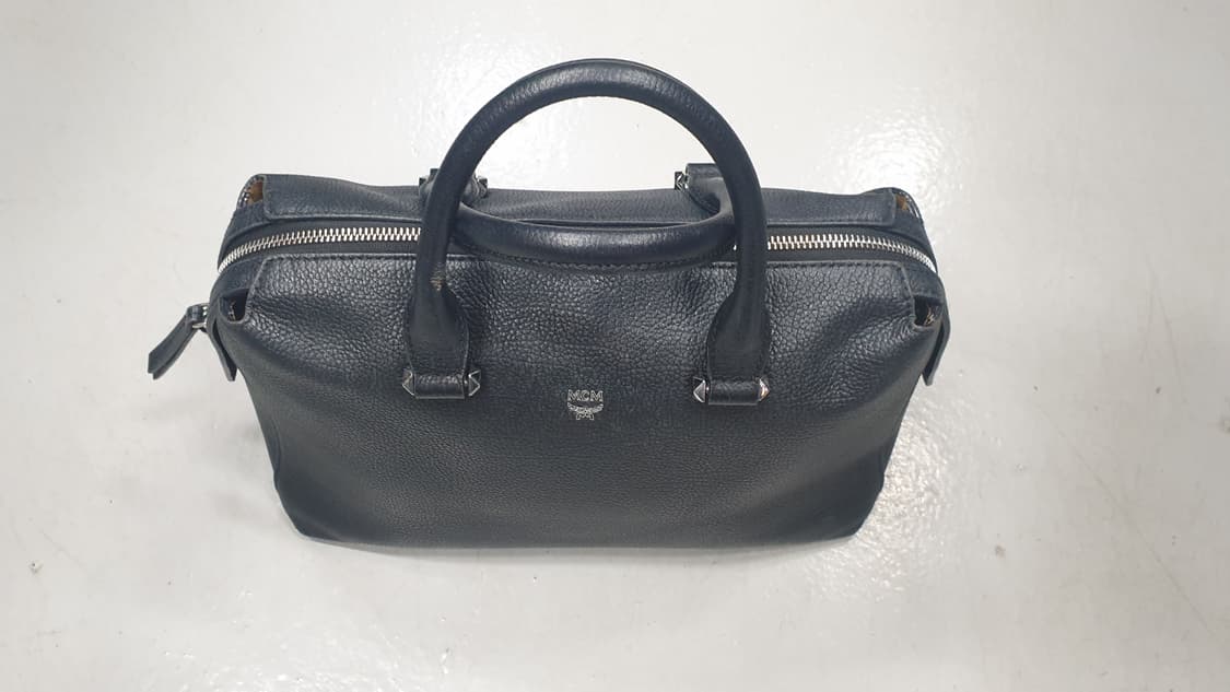 정품 MCM 블랙 보스턴백 상품이미지2