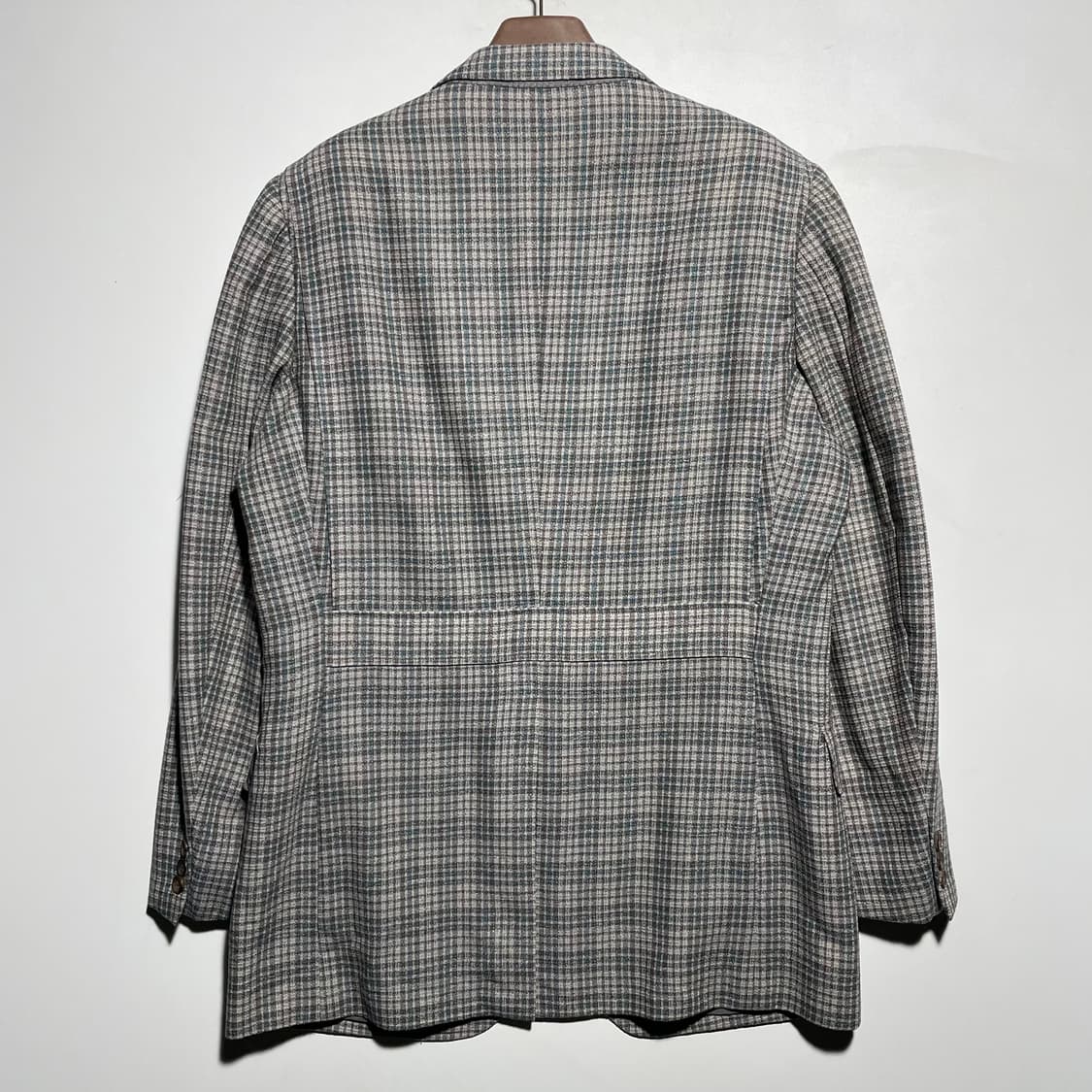1990s 버버리 체크 블레이저 상품이미지4