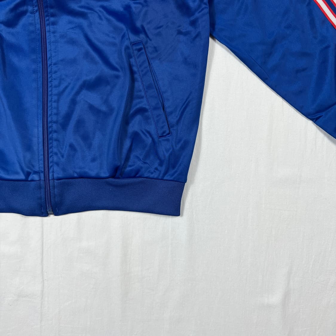 80‘s-90’s 아디다스 adidas 로고 집업 저지 트랙자켓 상품이미지4