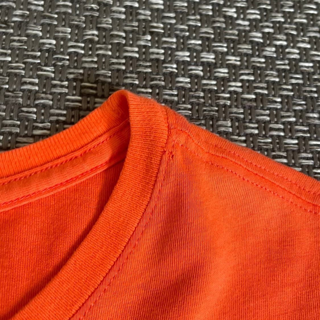 나이키 오렌지 프린팅 드라이핏 반팔 티셔츠 XL 상품이미지5