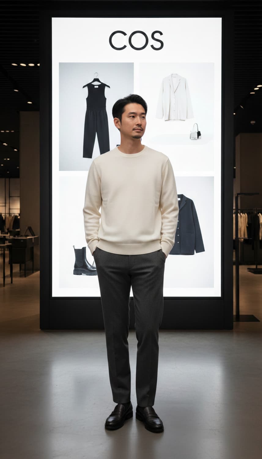 100.COS 캐시미어 니트  상품이미지1