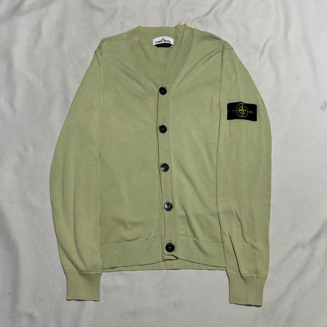 M 스톤아일랜드 패치와펜 브이넥 가디건 상품이미지2