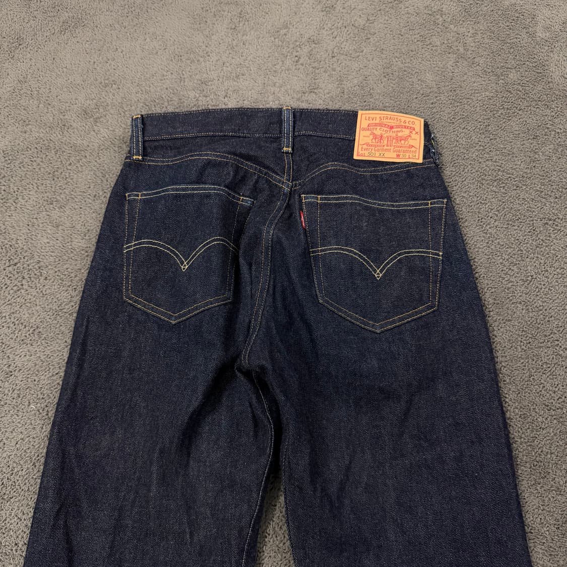 [정품/30X34] 리바이스 501XX 레드라인 셀비지 데님팬츠 상품이미지1