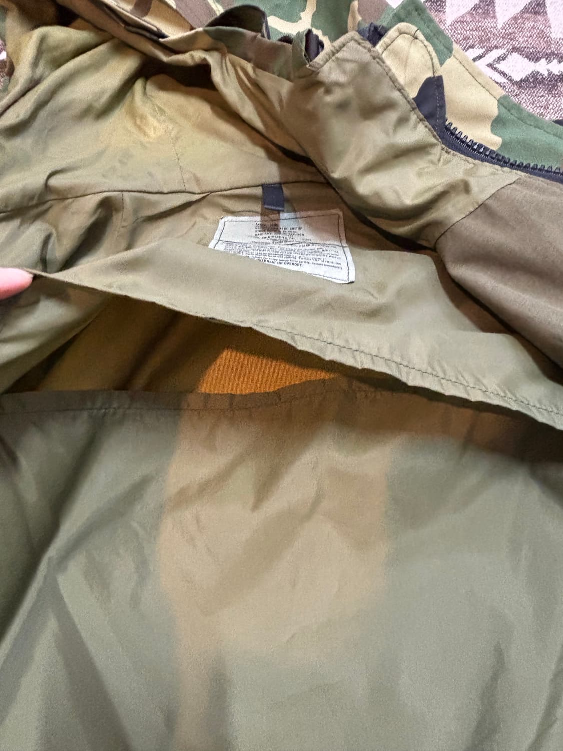 미군 ECWCS고어텍스 파카 상품이미지6