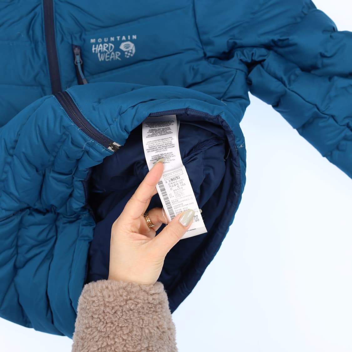 [S] 마운틴하드웨어 여성 후드 덕다운 패딩 점퍼 0112J 상품이미지5
