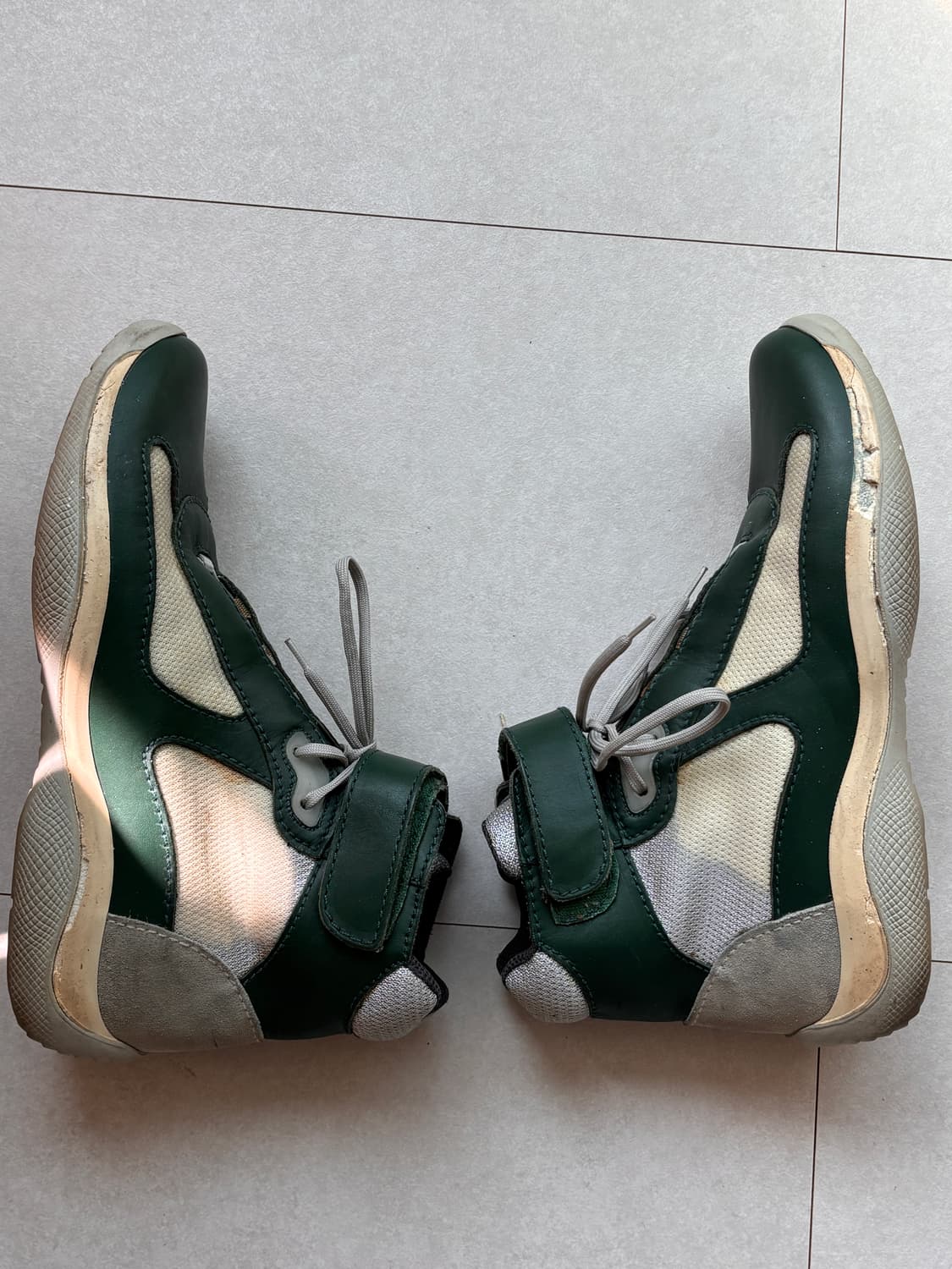 90s Prada Sport America’s Cup High Green 상품이미지6