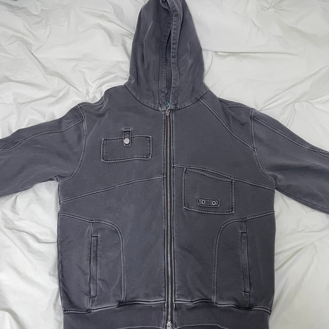 더콜디스트모먼트 후드집업 multi hooded zip-up 상품이미지6