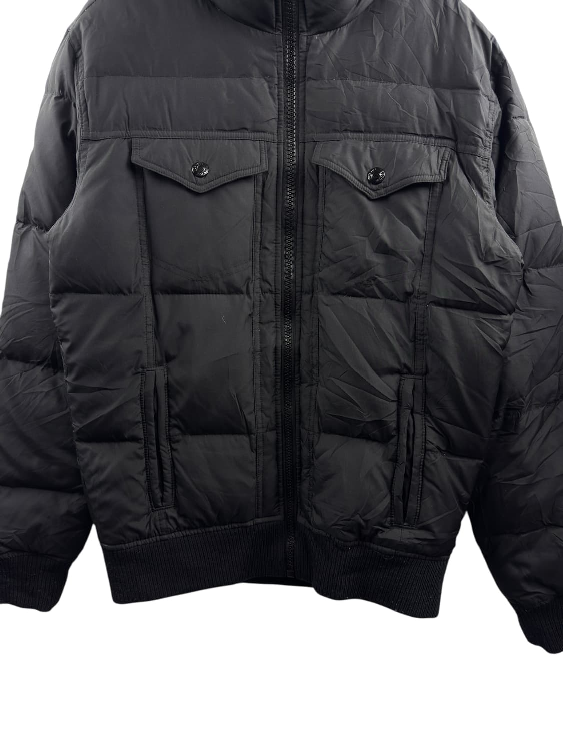 리바이스 블랙 베이직 패딩1331 상품이미지4