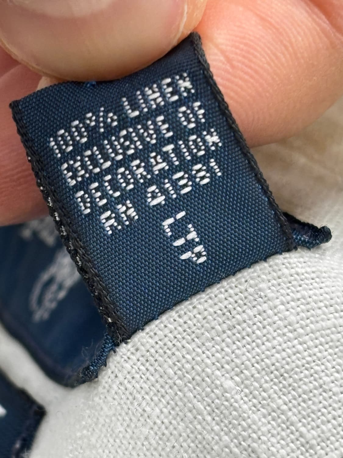 폴로 랄프로렌 린넨 반팔 셔츠 XXL 상품이미지5