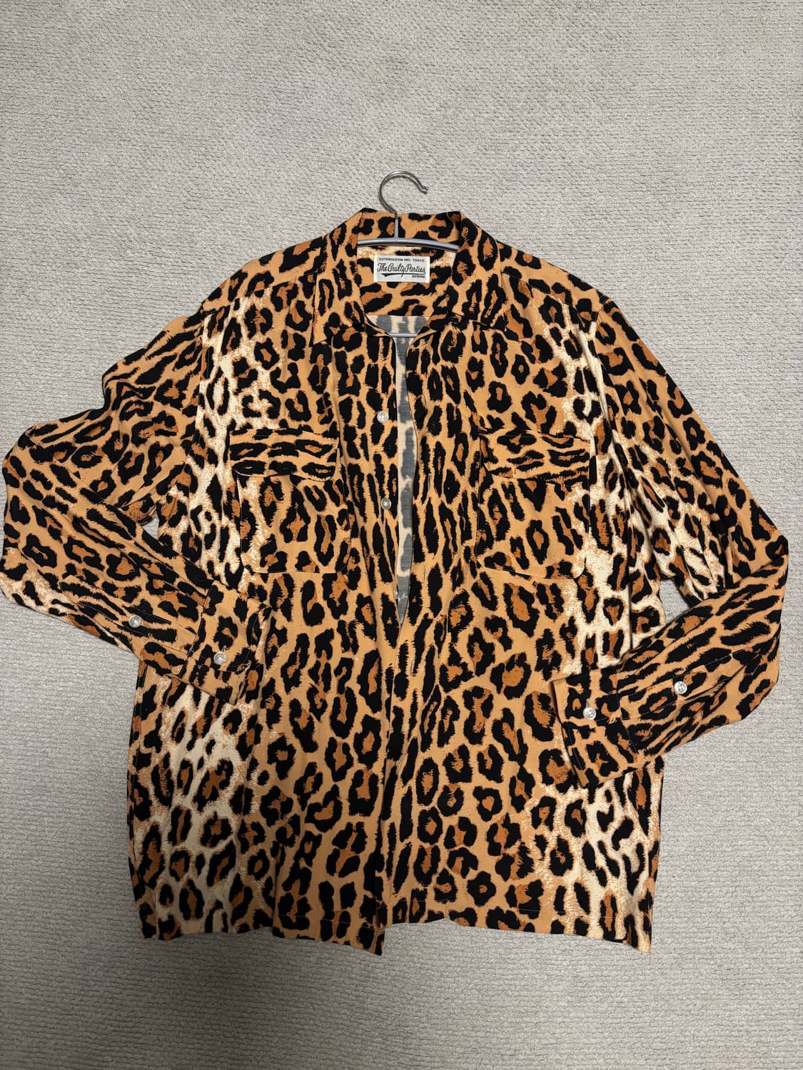 와코마리아 레오파드 셔츠 상품이미지1