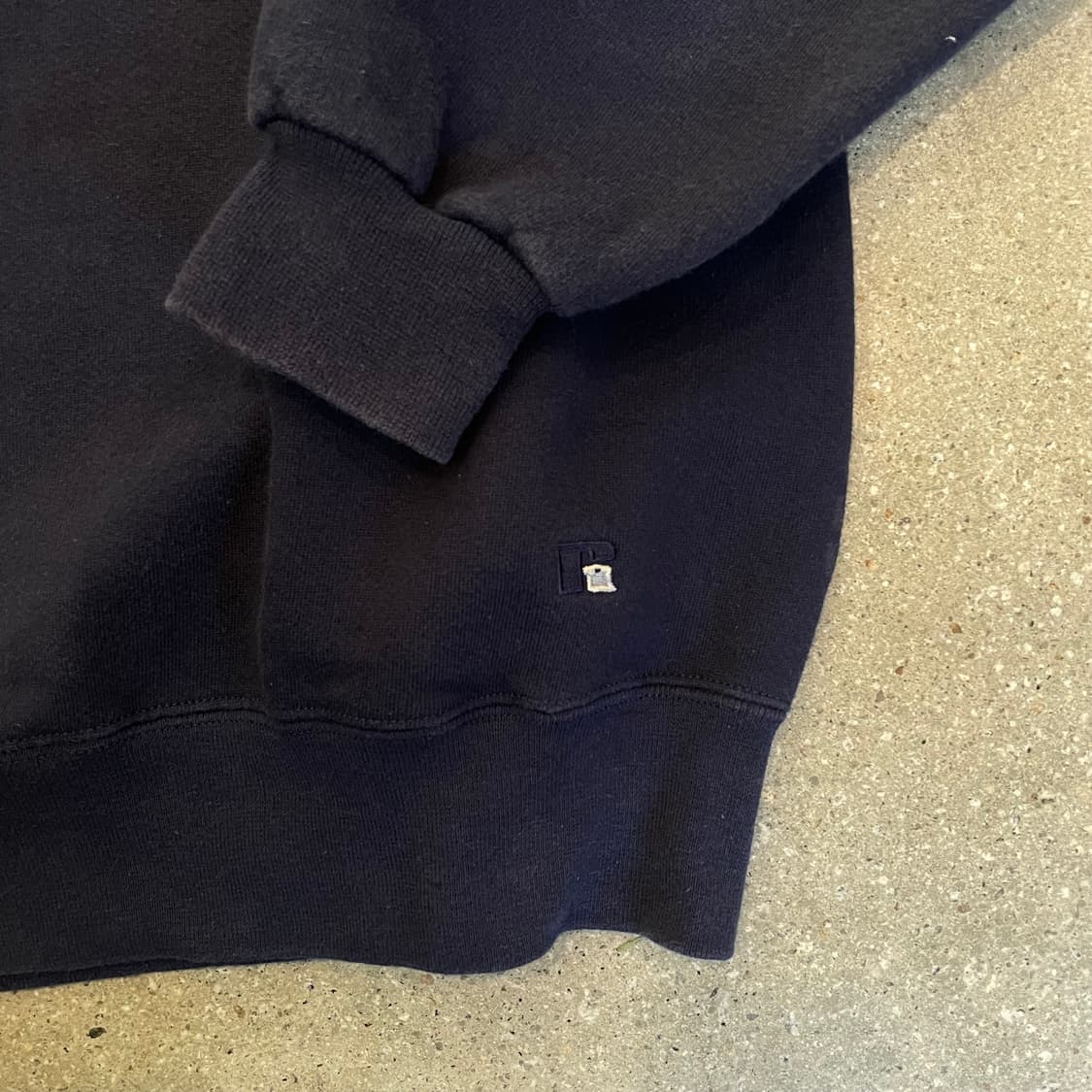 빈티지  러셀 애슬레틱 하이코튼 스웻셔츠 네이비 made in usa 상품이미지3