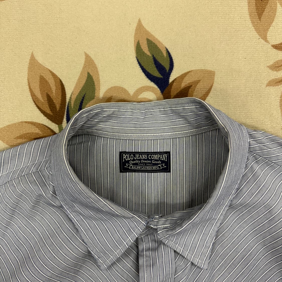(L)00s 폴로 랄프로렌 폴로진스 스트라이프 웨스턴 셔츠 상품이미지2
