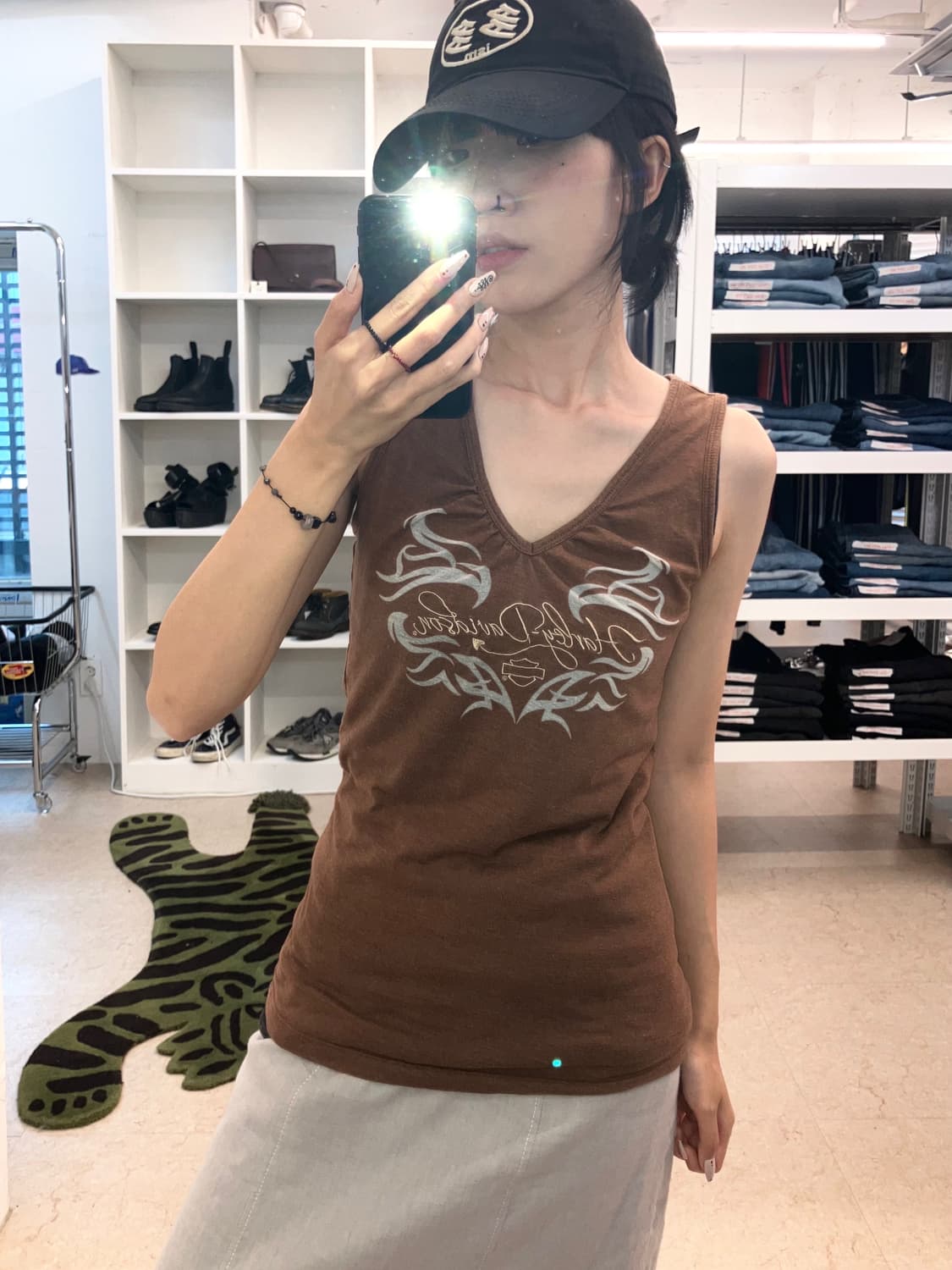 Harley Davidson 할리 셔링 슬리브리스 상품이미지1