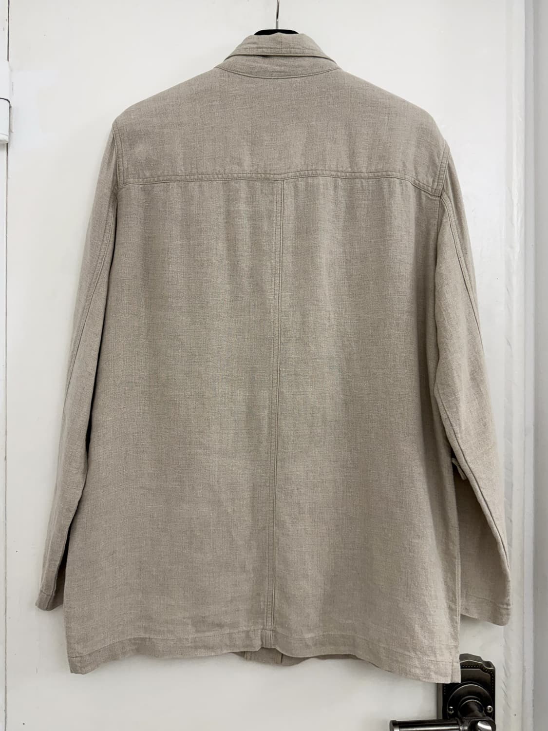 Lanvin 100% Linen Safari Field Jacket 상품이미지5