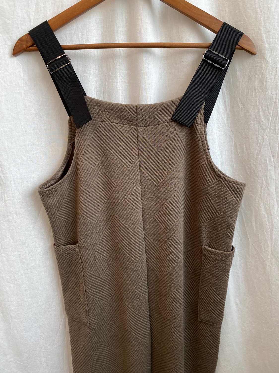 카키브라운 원피스(M) 상품이미지3