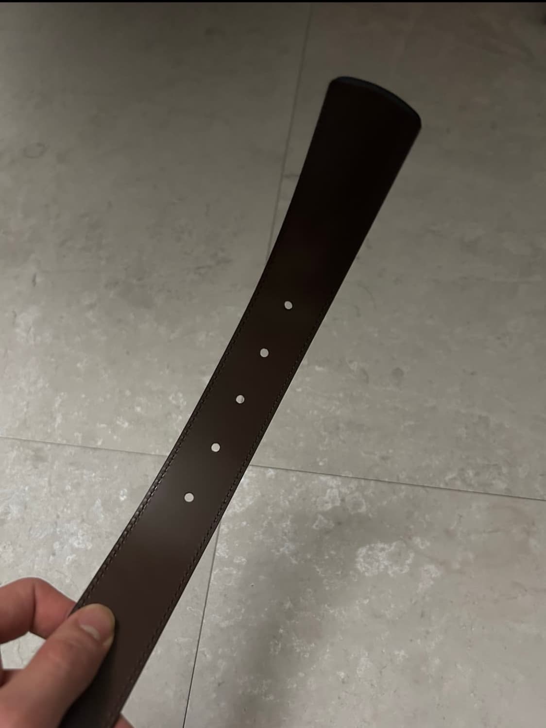 (새상품급, 풀박) 페라가모 리버시블 간치니 벨트 블랙 페레가모 상품이미지3