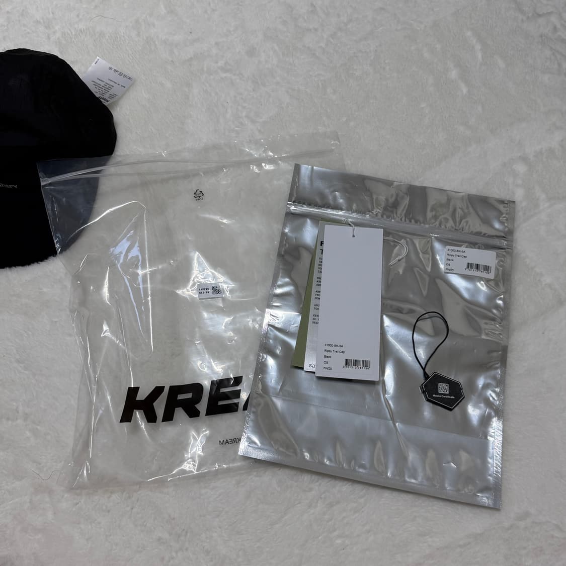 새티스파이 리포제스드 리피 트레일 캡 블랙 상품이미지4