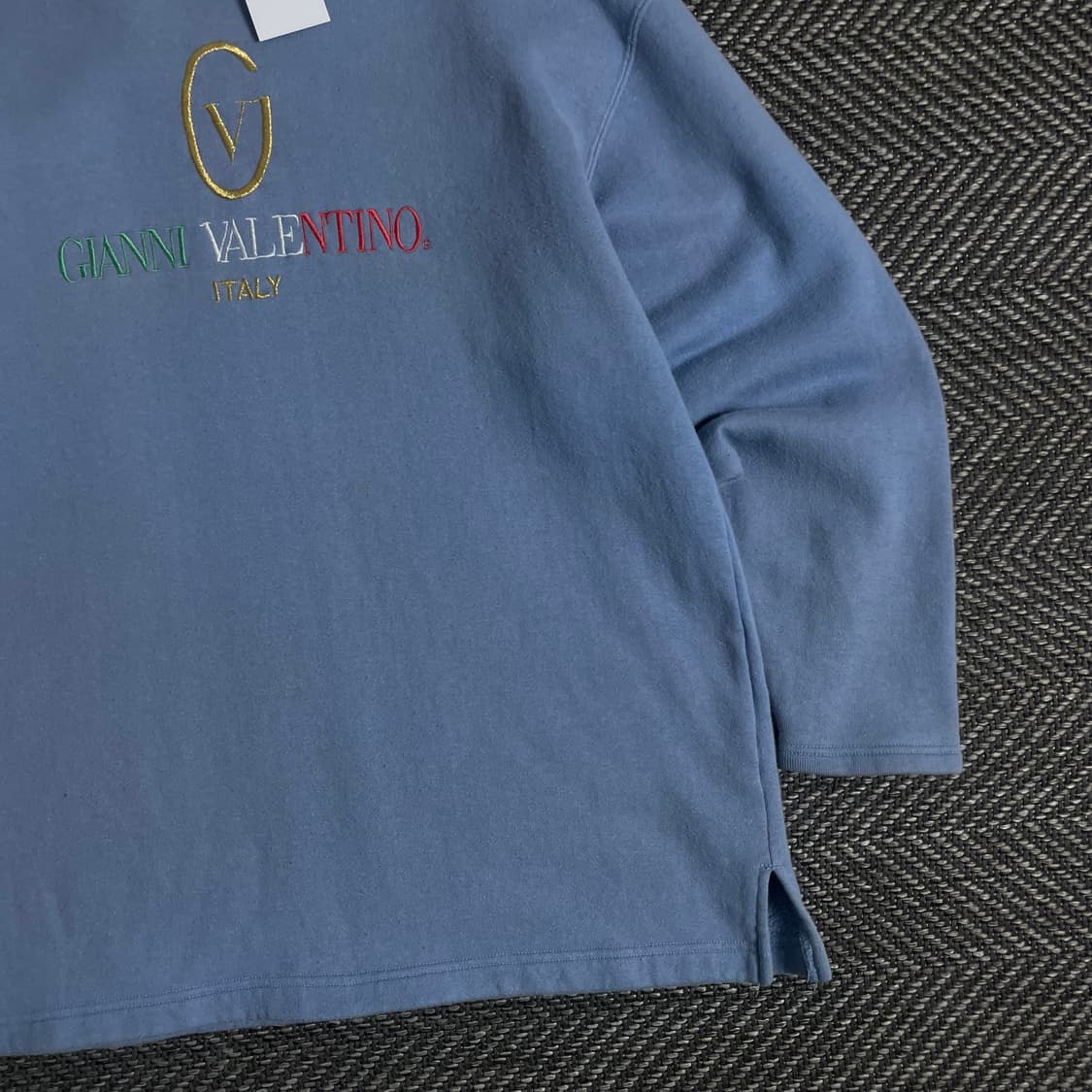 90s 지아니 발렌티노 빅로고 아카이브 맨투맨o 3285 상품이미지2
