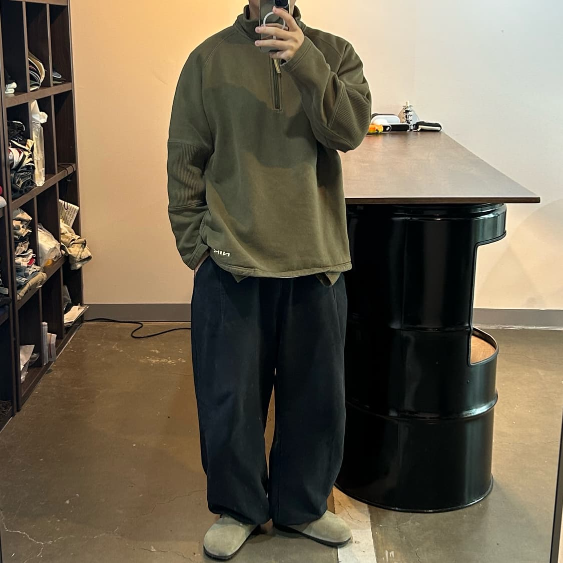 00s 나이키 쿼터집 스웻셔츠 상품이미지9