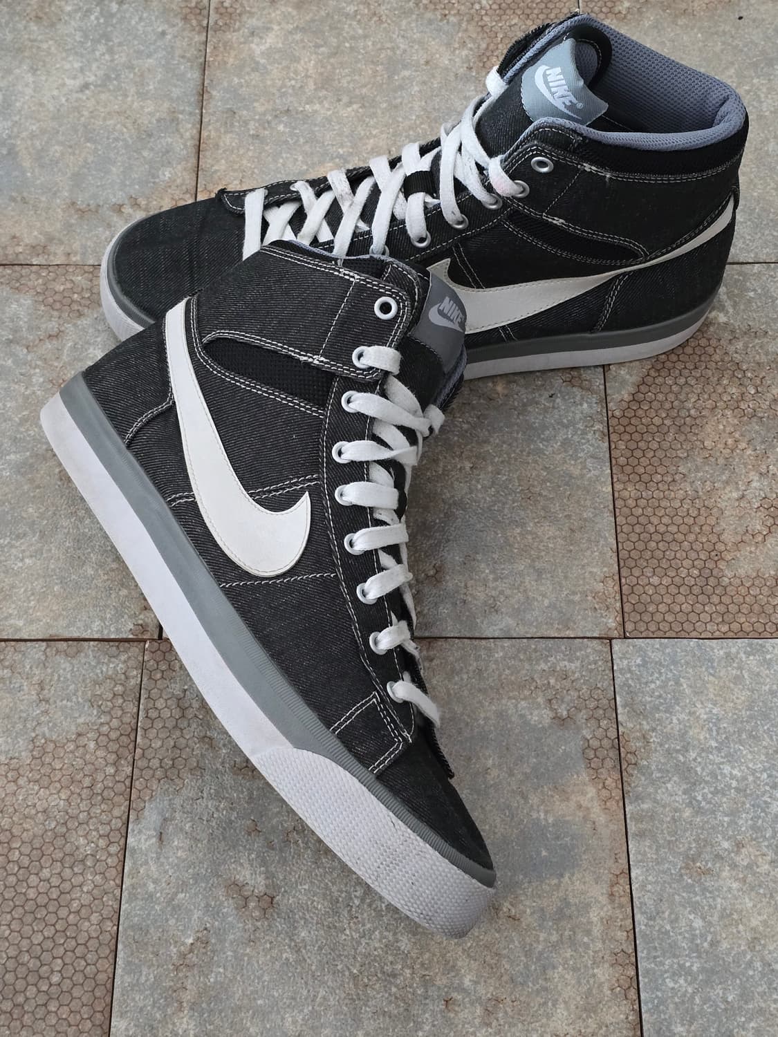 (275)나이키 슈프림 하이 데님 상품이미지7