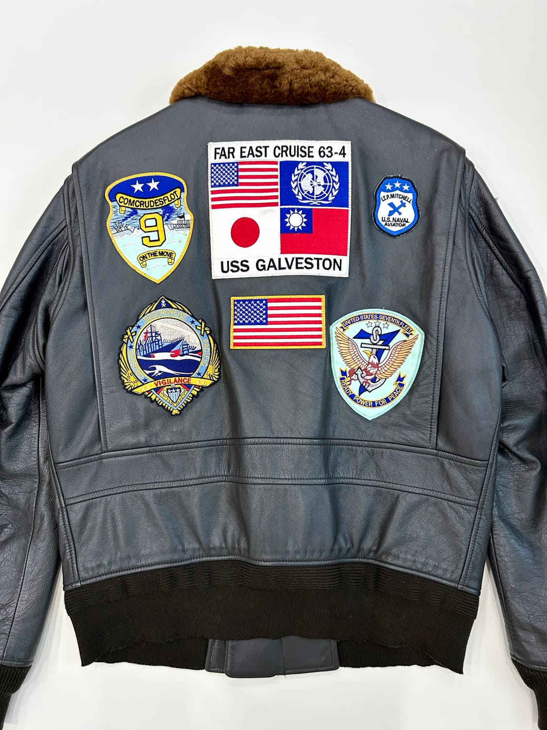 탑건메버릭Craft Enterprise G-1 커스텀 소가죽 항공 자켓 상품이미지5