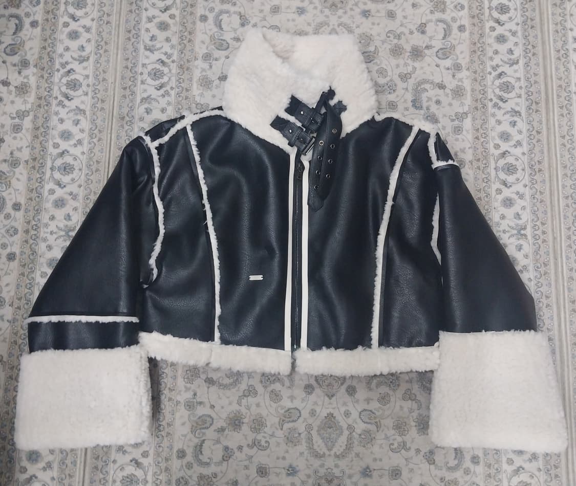 헤인트 스칼렛 크롭 무스탕 F 상품이미지1