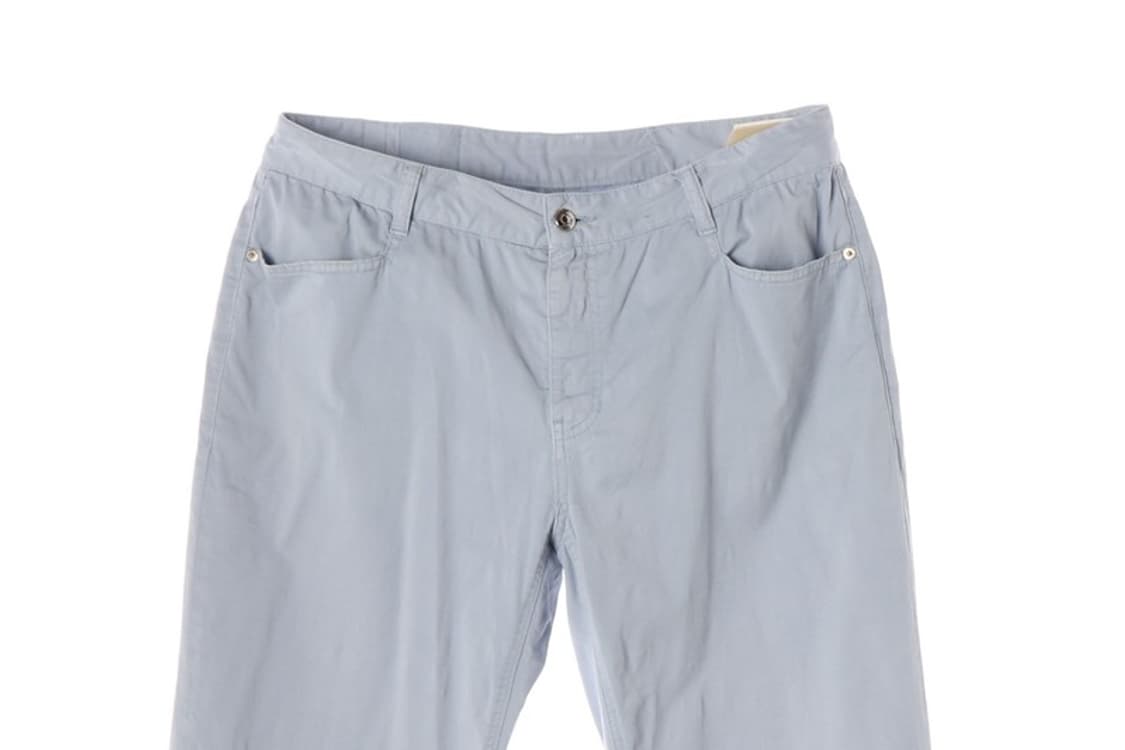 블랙앤화이트 코튼팬츠 상품이미지3