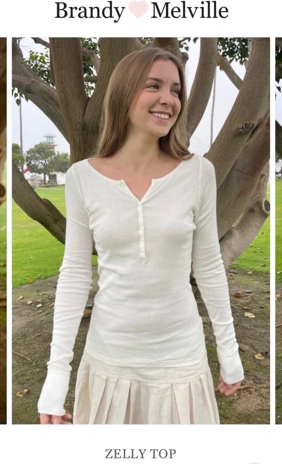 브랜디멜빌 젤리탑 화이트  상품이미지1