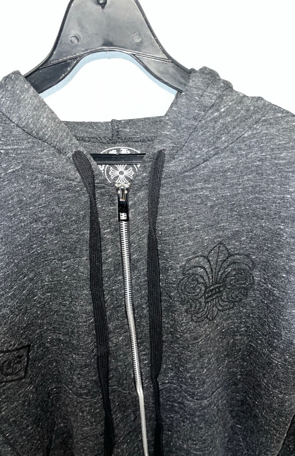 크롬하츠 CH로고 후드집업 S 상품이미지3