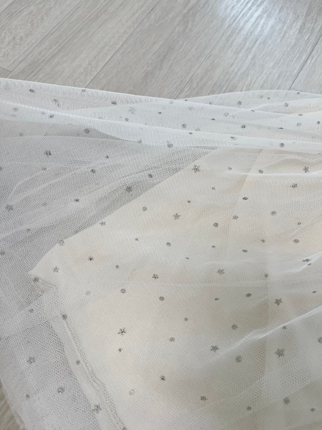 발레코어 별 튤 샤 스커트 상품이미지4