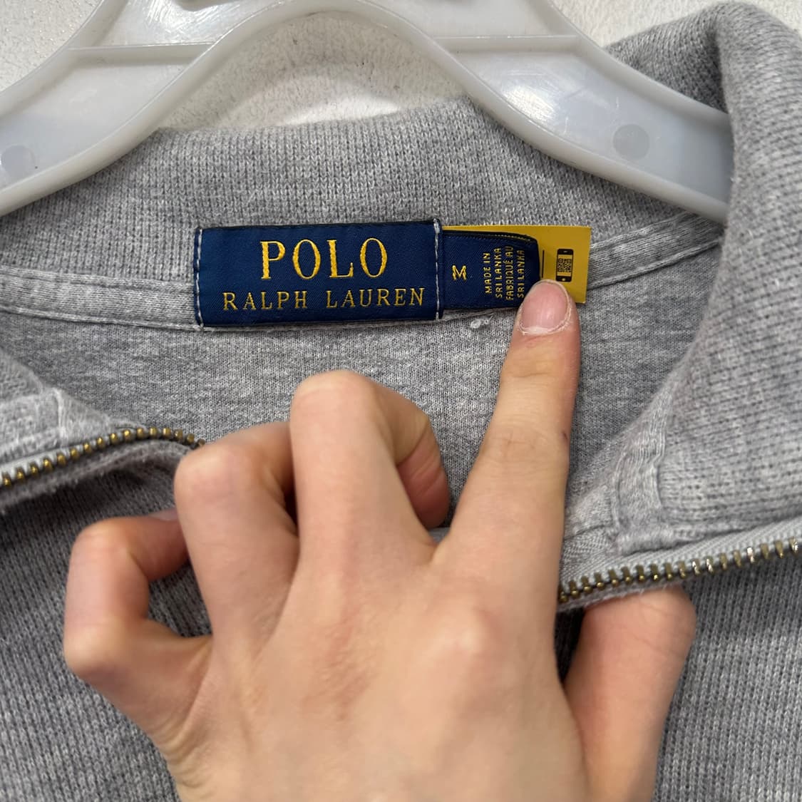 폴로 랄포로렌 반집업 니트 상품이미지3