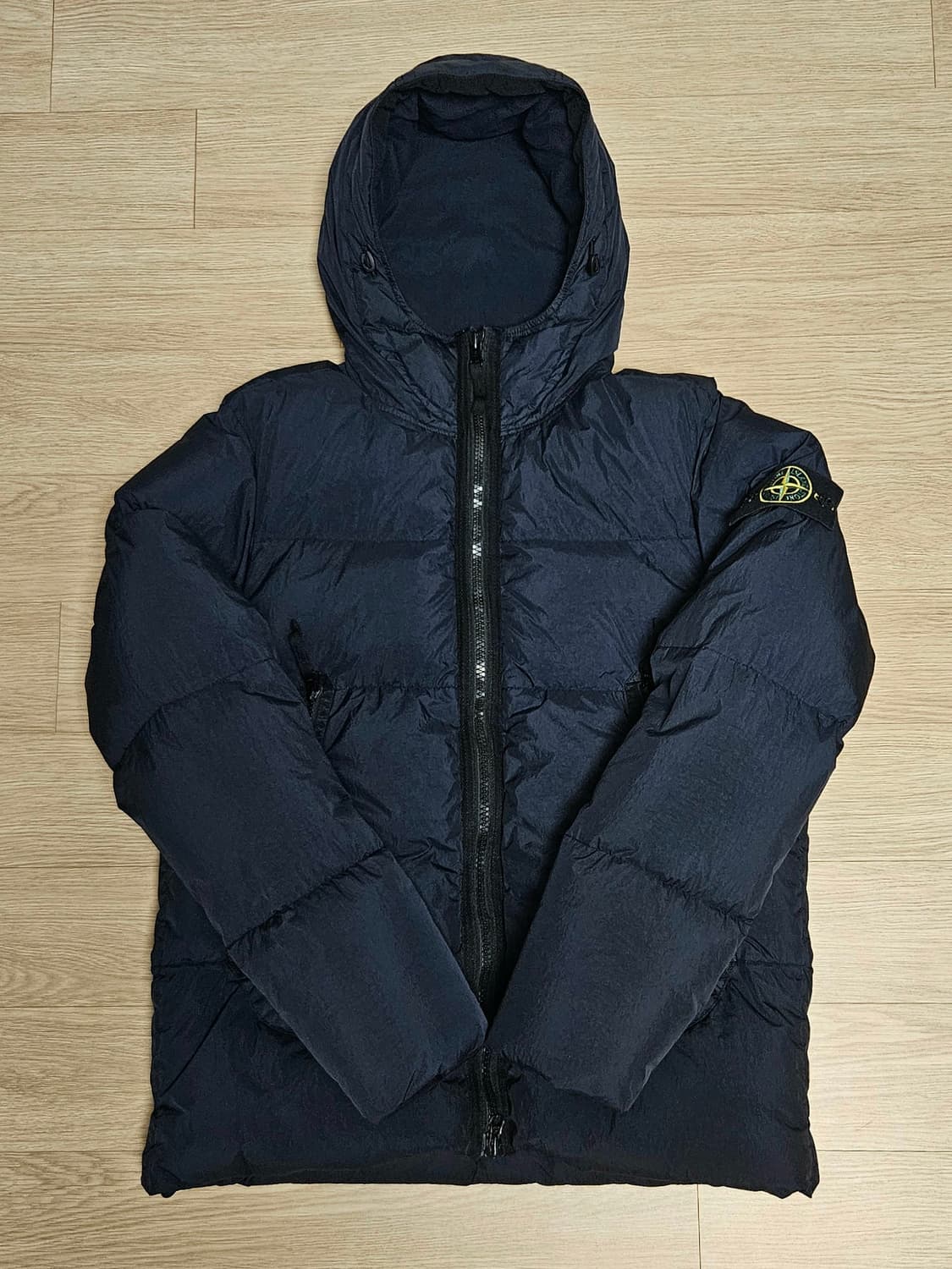 (정품)21FW 스톤아일랜드 크링클랩스 후드 M(95~100) 상태 특A 상품이미지1