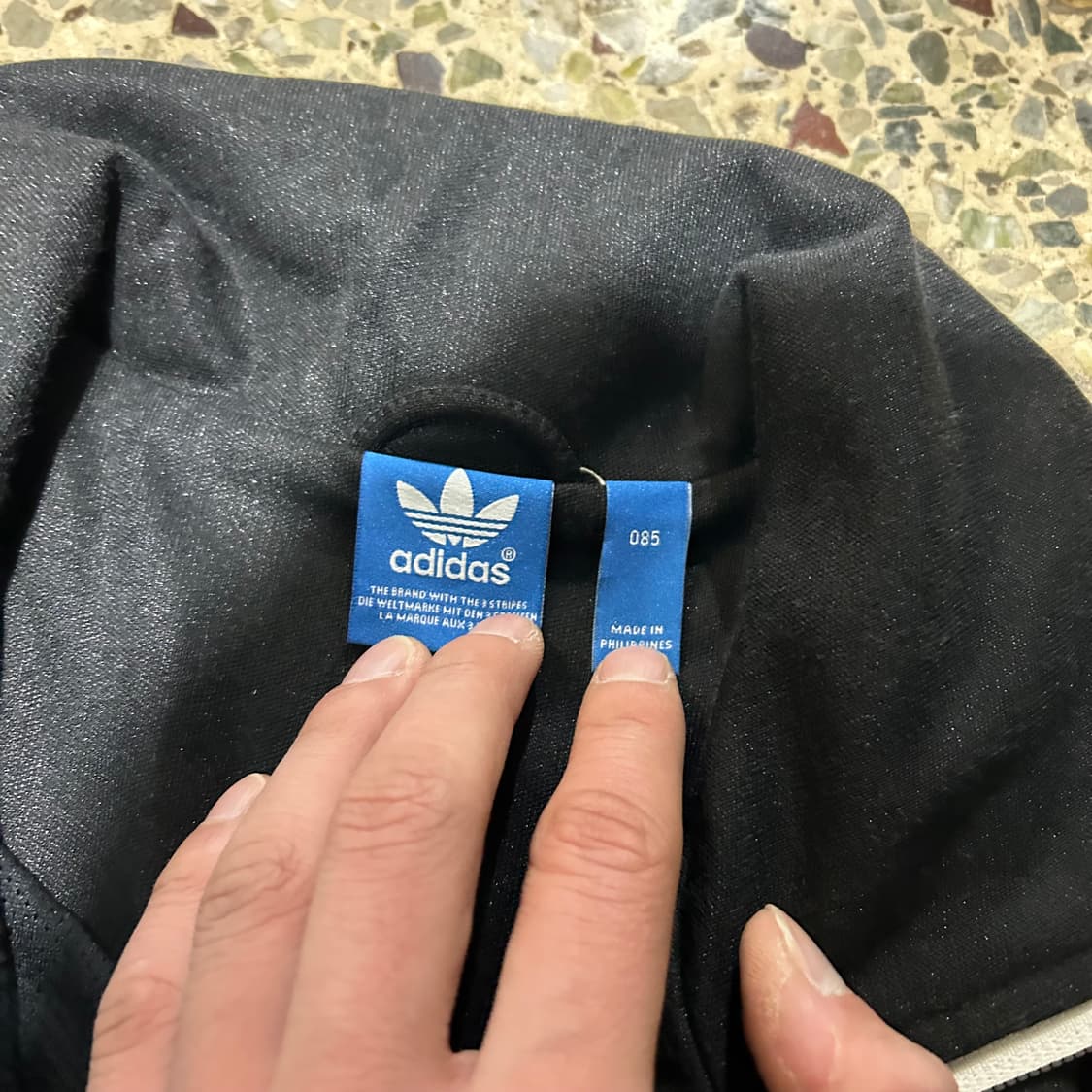 아디다스(ADIDAS)유로파 블랙 트랙탑 져지 상품이미지4