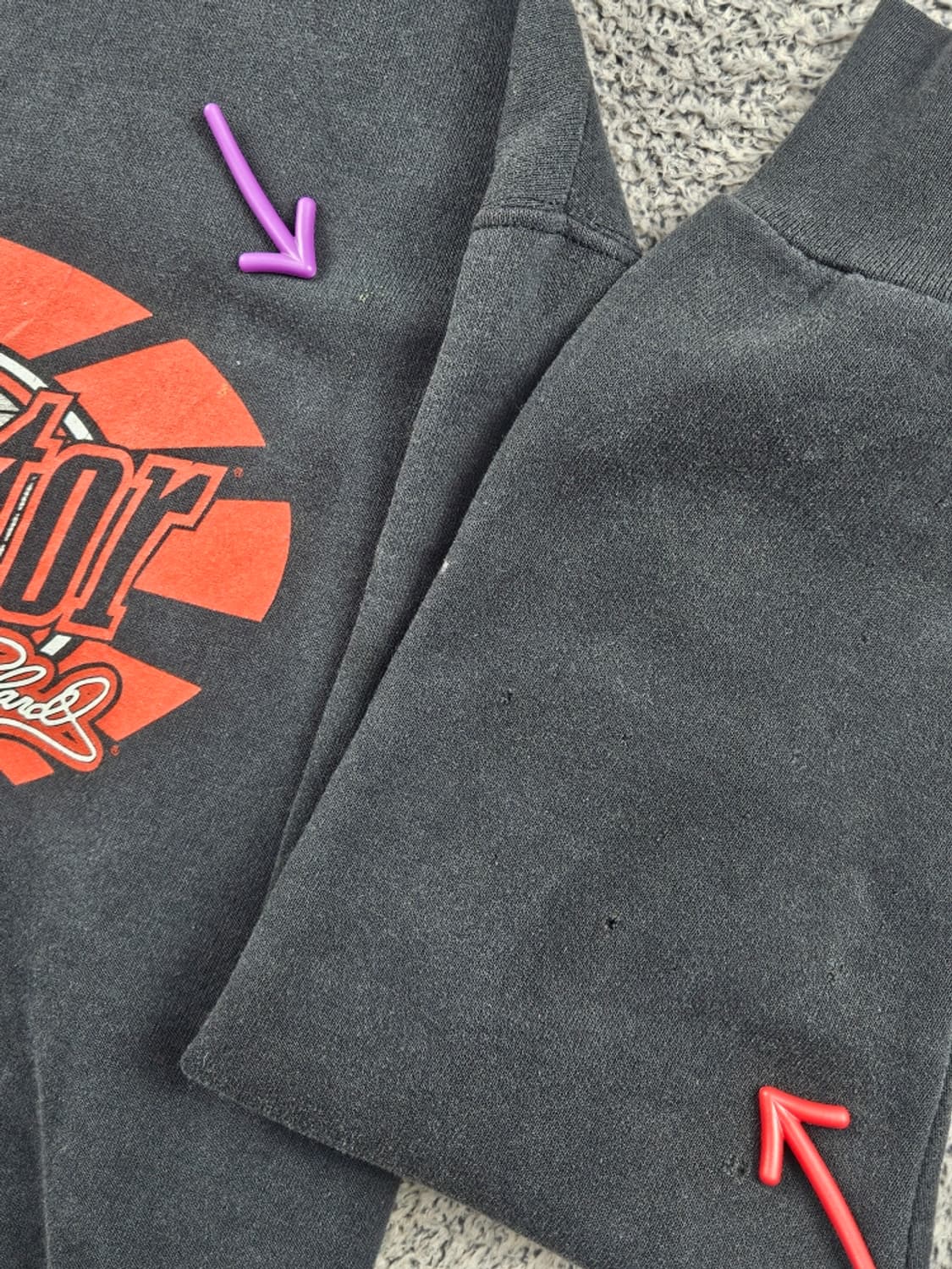 USA 체이스 어센틱스 레이싱 맨투맨 스웻셔츠 ( L ) / 9329 상품이미지7