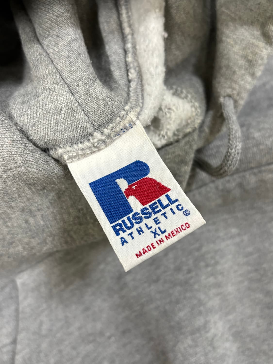 90s 빈티지 러셀 후드 그레이 상품이미지4