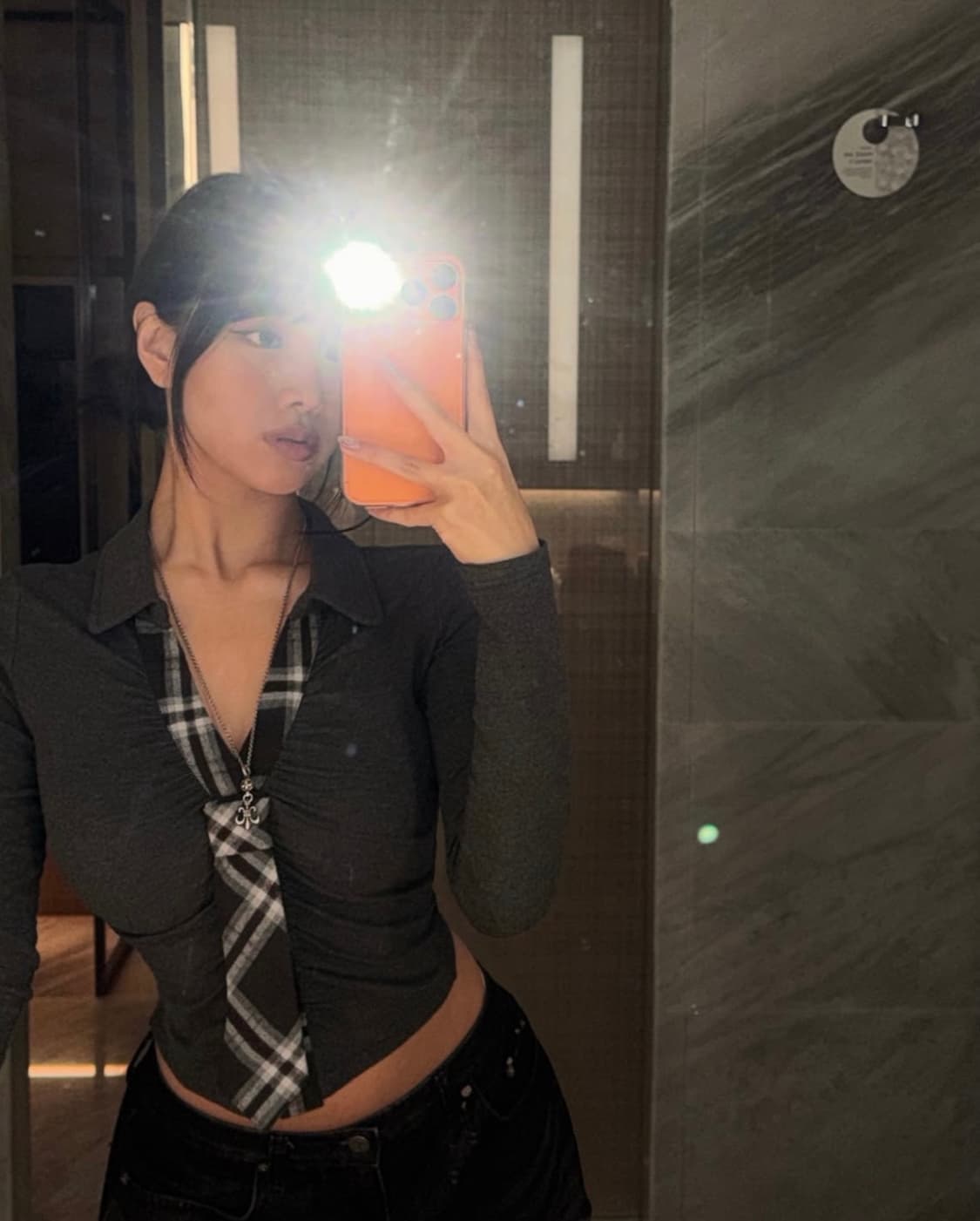 나띠 셔링 넥타이 티셔츠 상품이미지3