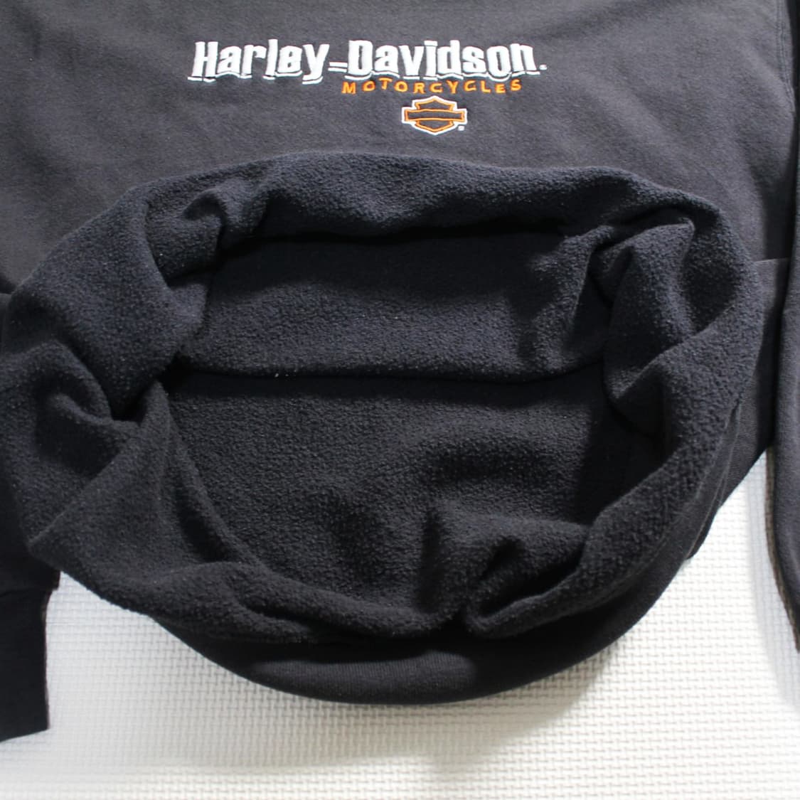 00's Harley-Davidson 할리 데이비슨 자수 기모 맨투맨 상품이미지3