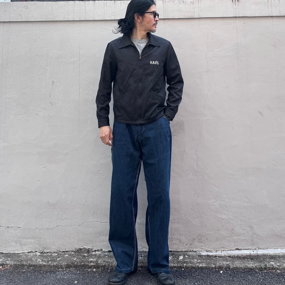 일본 라디알 큐프라 자수 자켓 상품이미지9