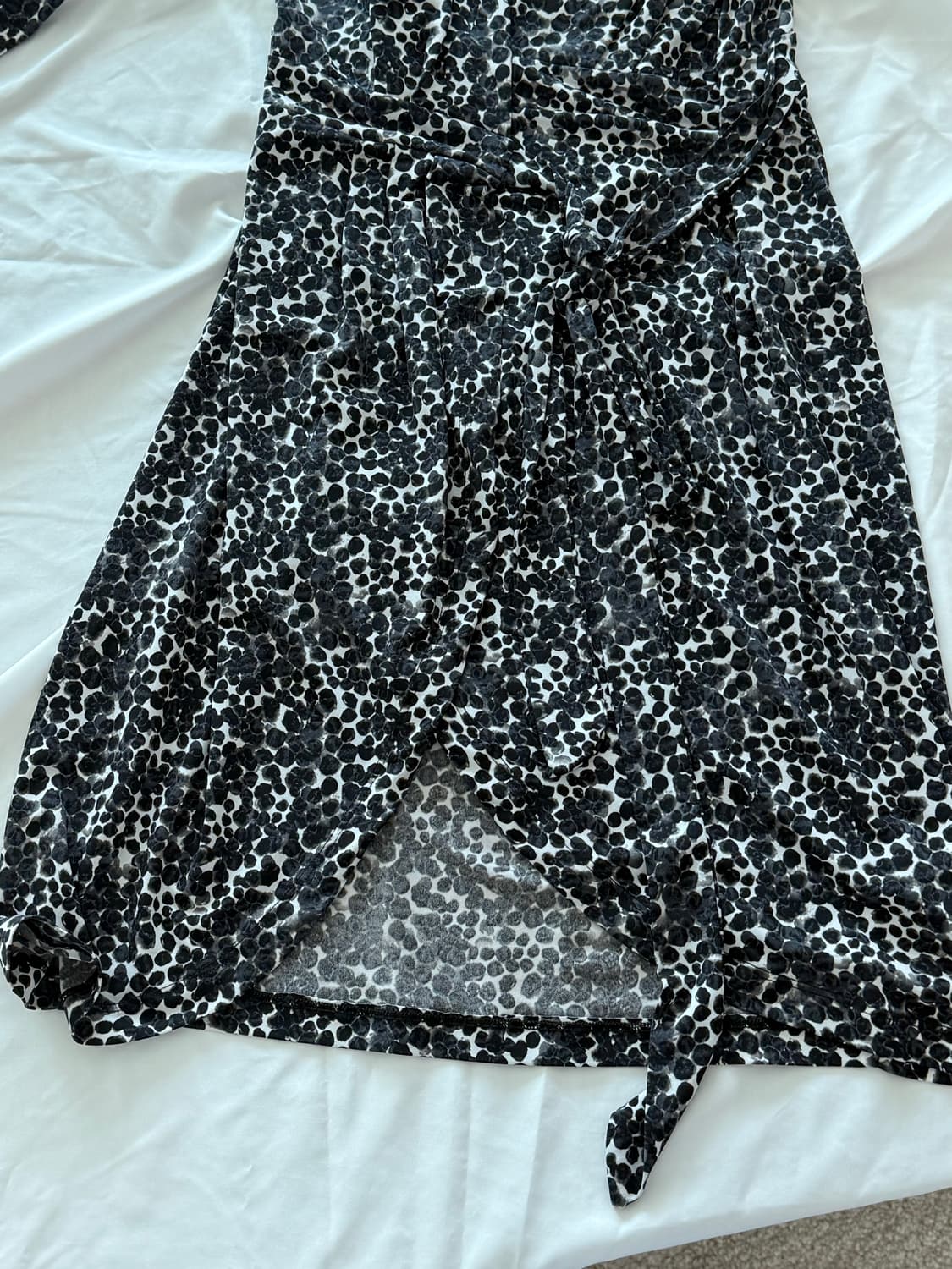 H&M 에이치엔엠 프린트 랩 원피스 상품이미지5