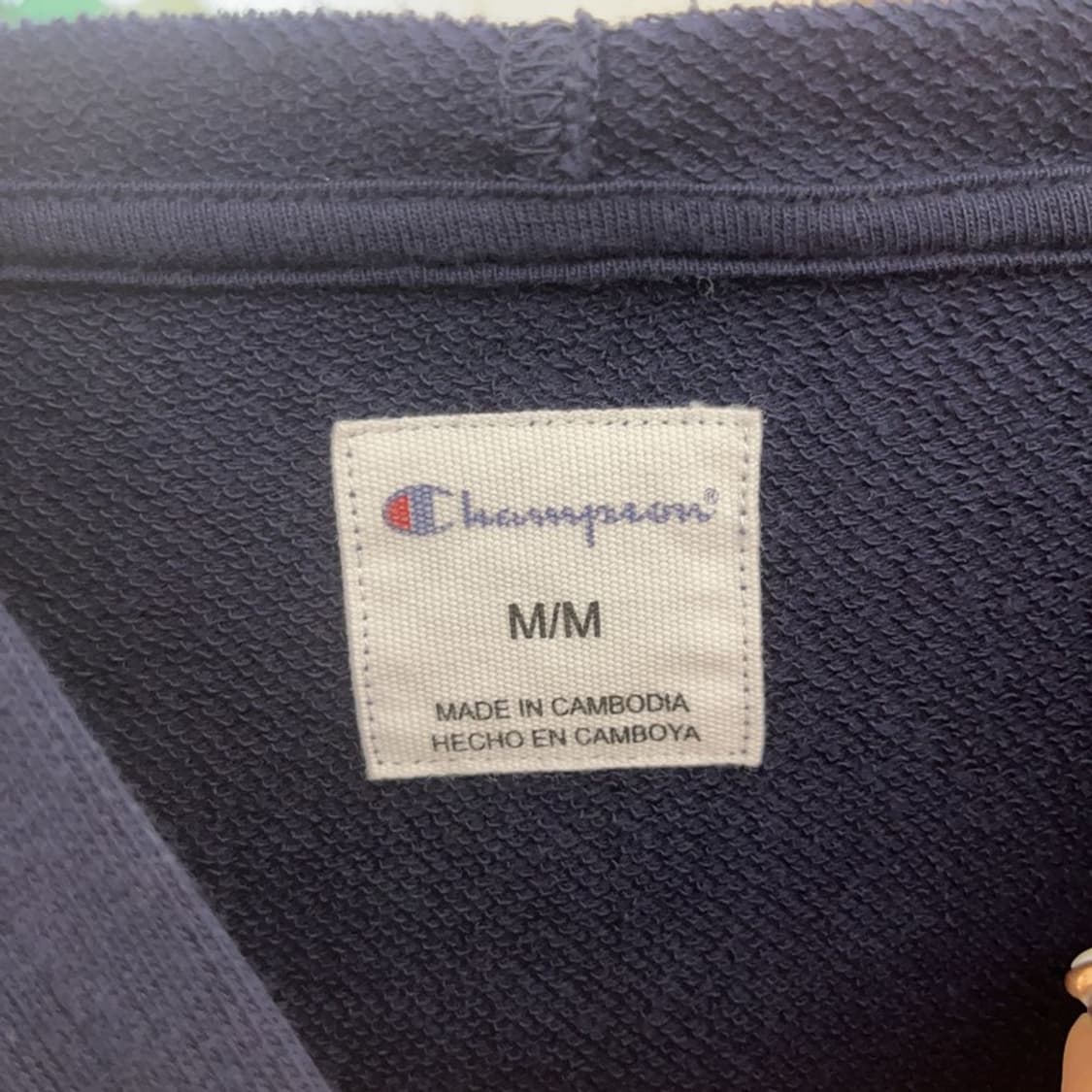 챔피언 올드스쿨 빈티지 캐주얼 빅로고 후드티 M C07703 상품이미지5