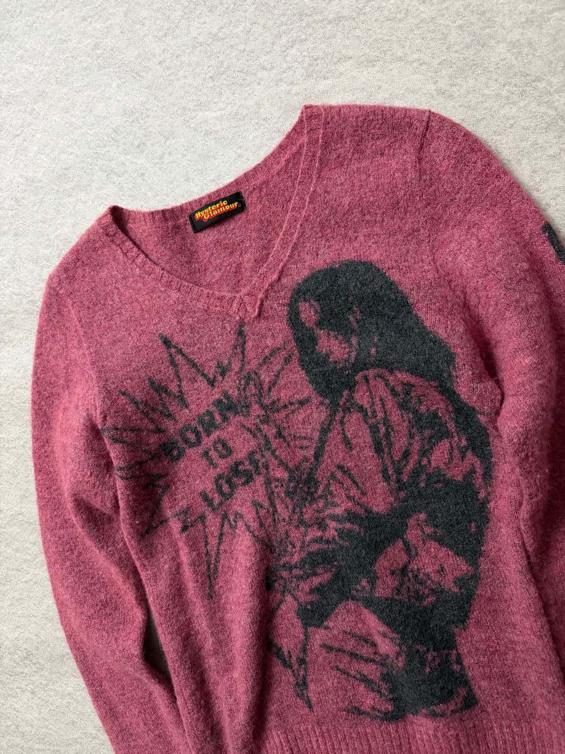 히스테릭글래머 브이넥니트 상품이미지4