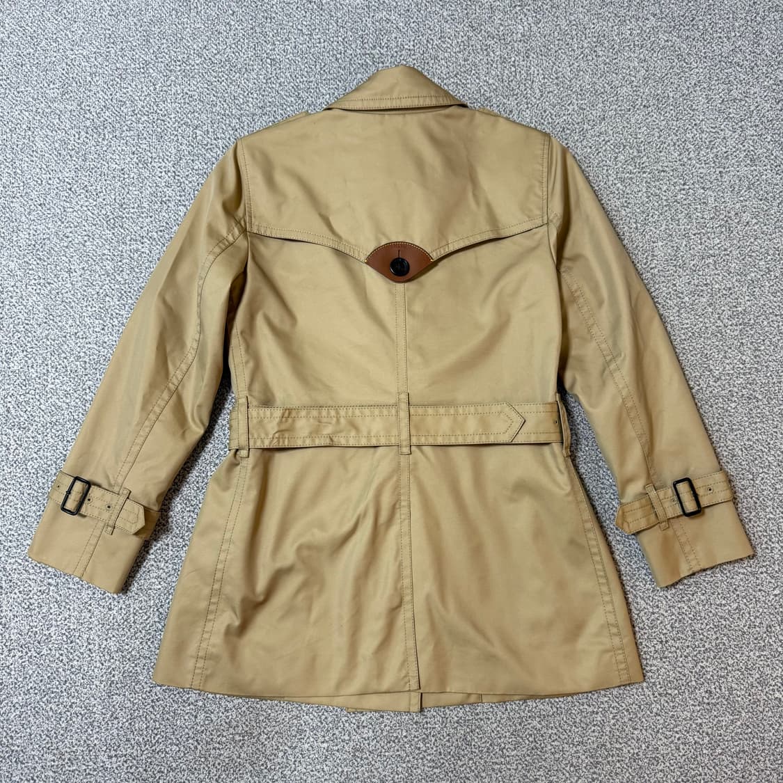 Coach 코치 시그니처 라펠 숏 트렌치코트 상품이미지6