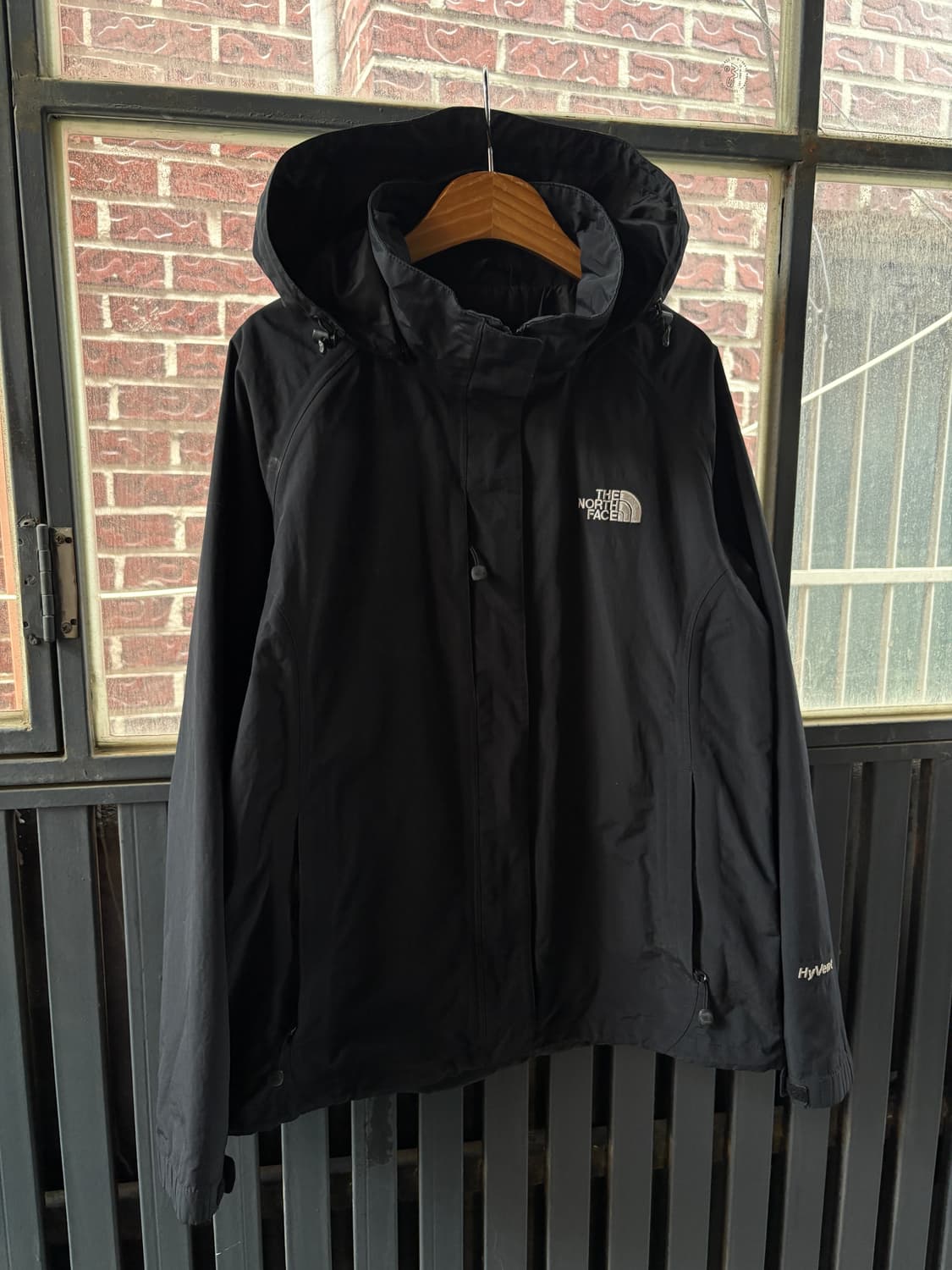 The North Face 블록코어 노스페이스 하이벤트 블랙 바람막이 상품이미지1