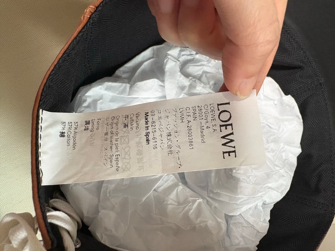 로에베 bicolor cap 상품이미지5