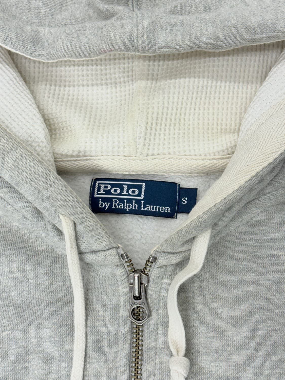 Polo Waffle Lined Zip Hoodie 상품이미지4