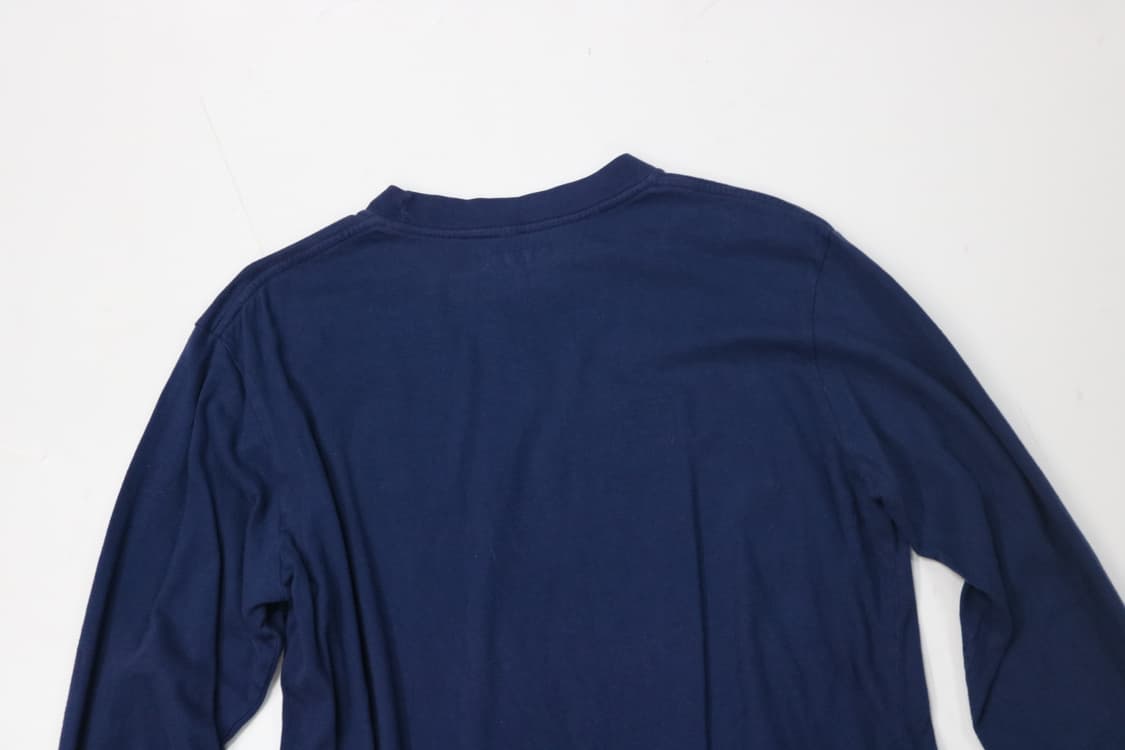 블루블루 재팬 아치 로고 네이비 롱슬리브 티셔츠 (L) 상품이미지7