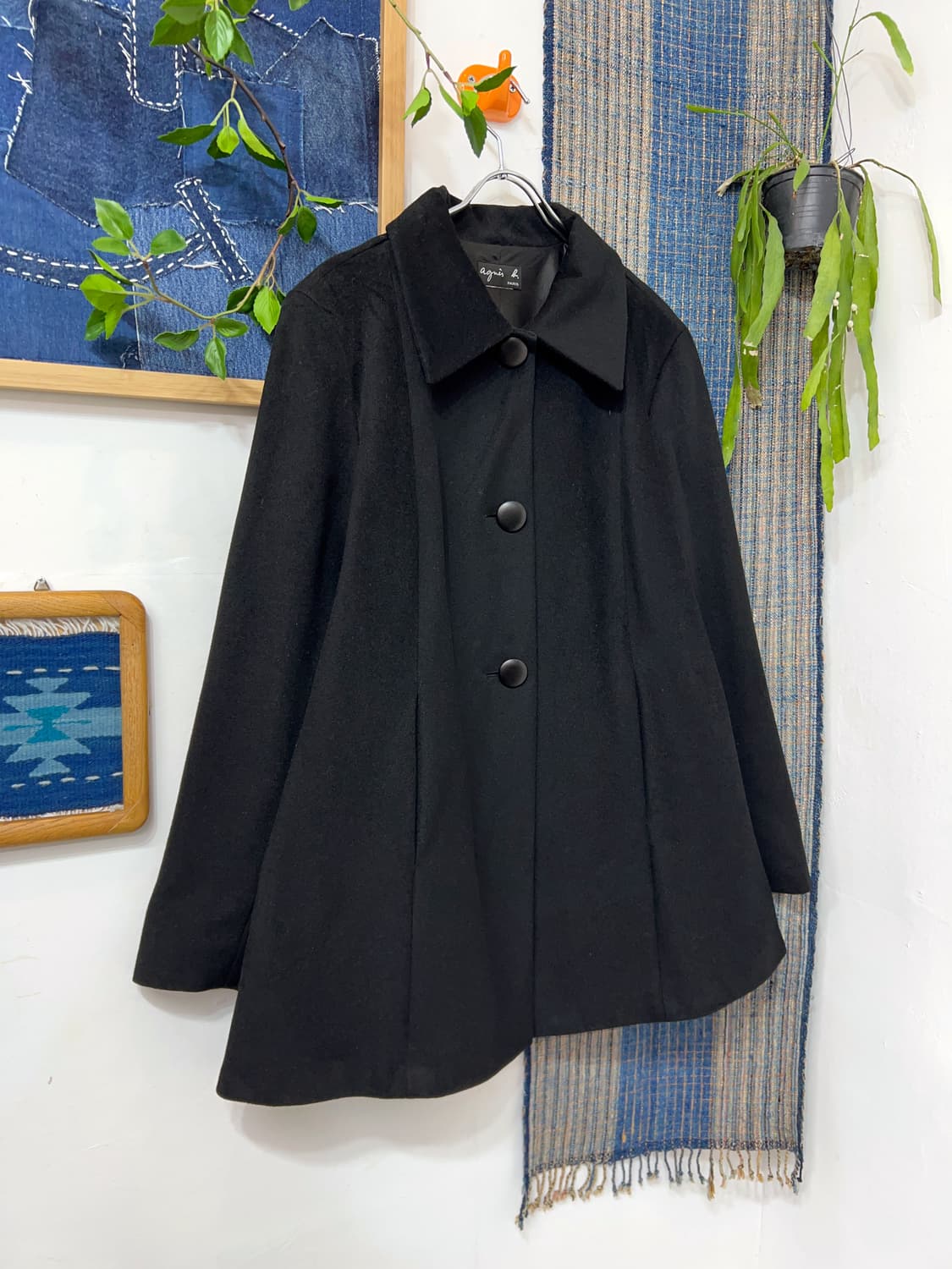 👧🏻AGNES B Paris  Flared Wool Coat 상품이미지9