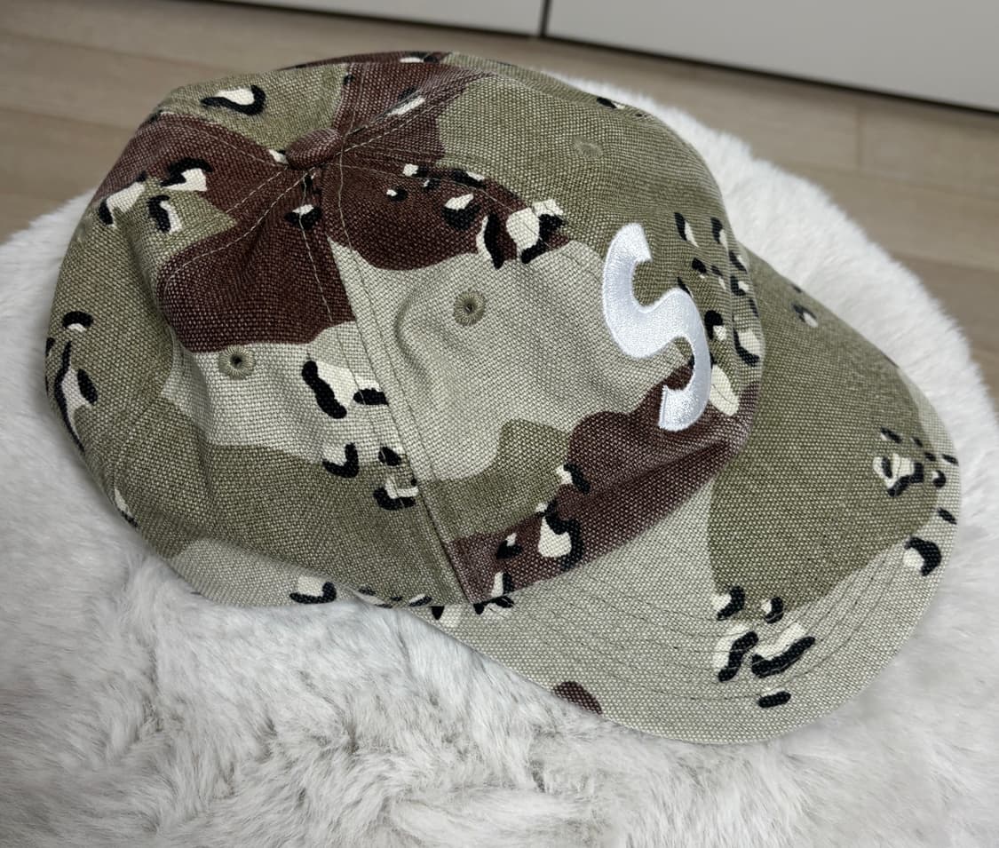 [OS] 슈프림 Supreme 피그먼트 S로고 6패널 카모 캡 팝니다 상품이미지4