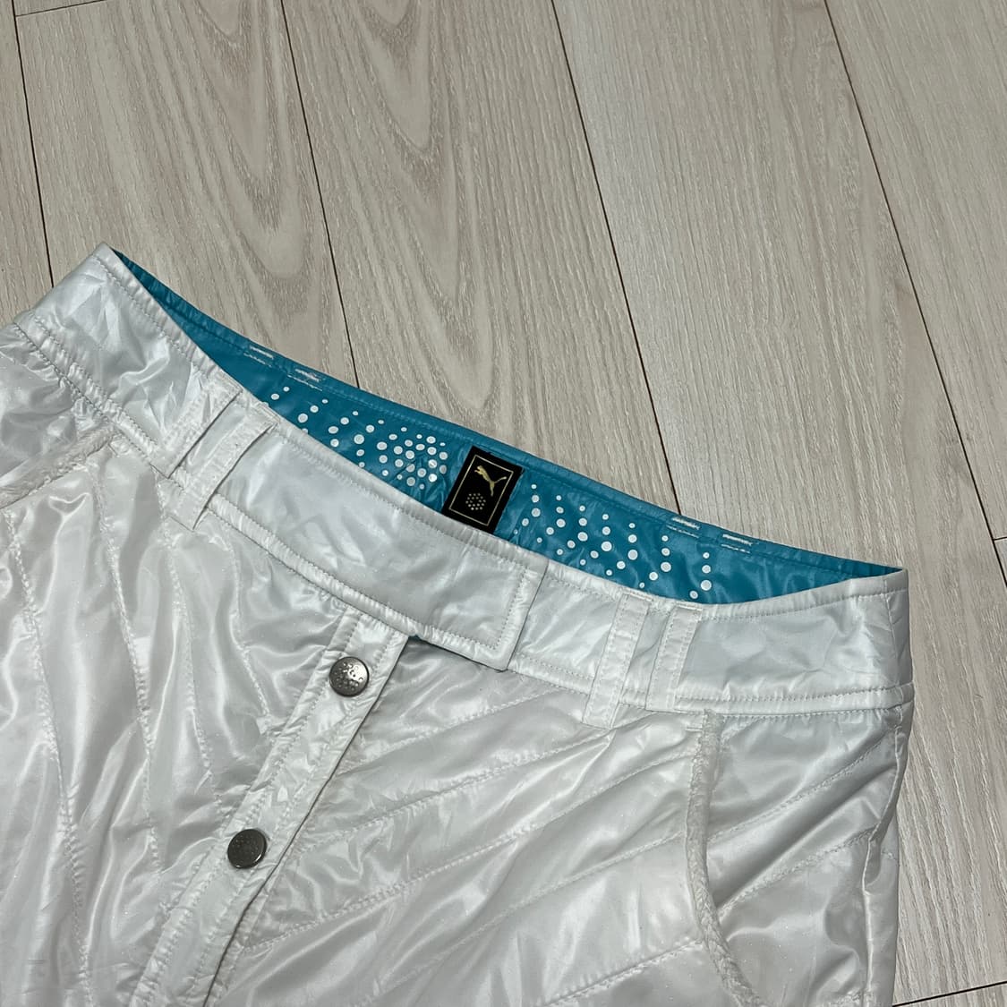 puma quilting fur trimming skirt 상품이미지6