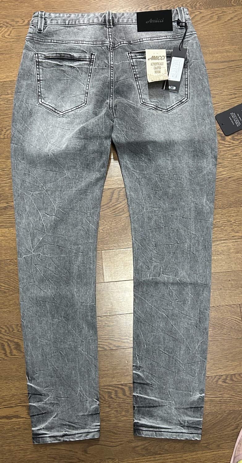 Amicci 로마 그레이 스키니진 상품이미지2
